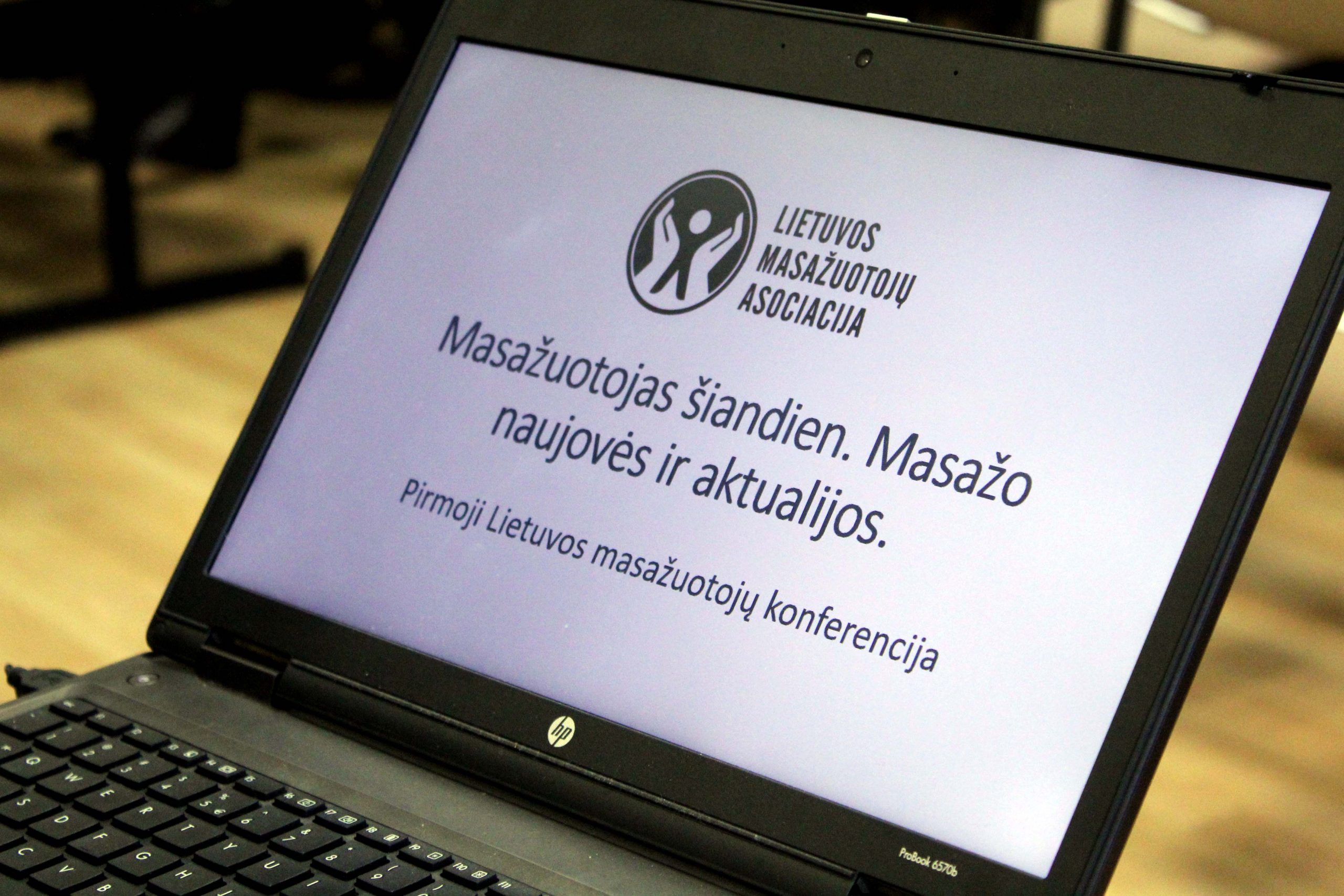 Pirmoji Lietuvos masažuotojų konferencija